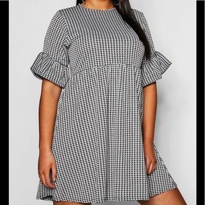 Plus smock dress